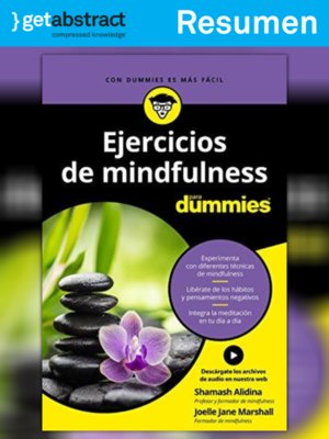 cover image of Ejercicios de mindfulness para dummies (resumen)